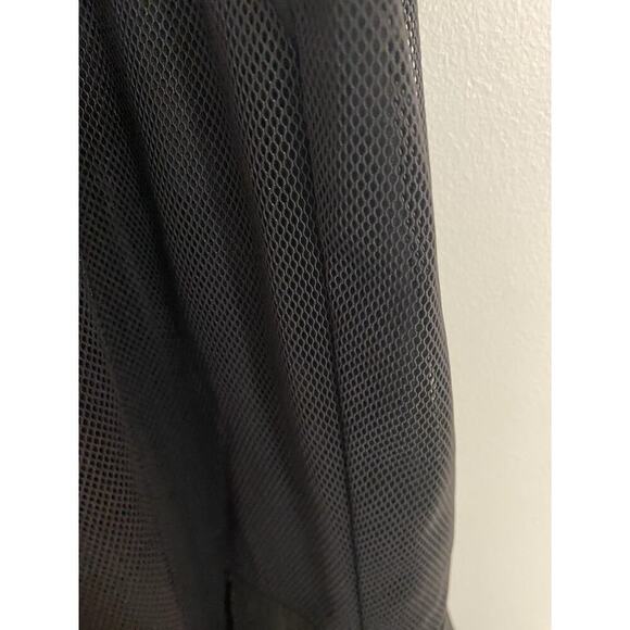 Elle Tahari Joggers Black Mesh Overlay Size L - Picture 5 of 7